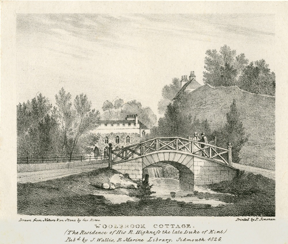Print of Woolbrook Cottage